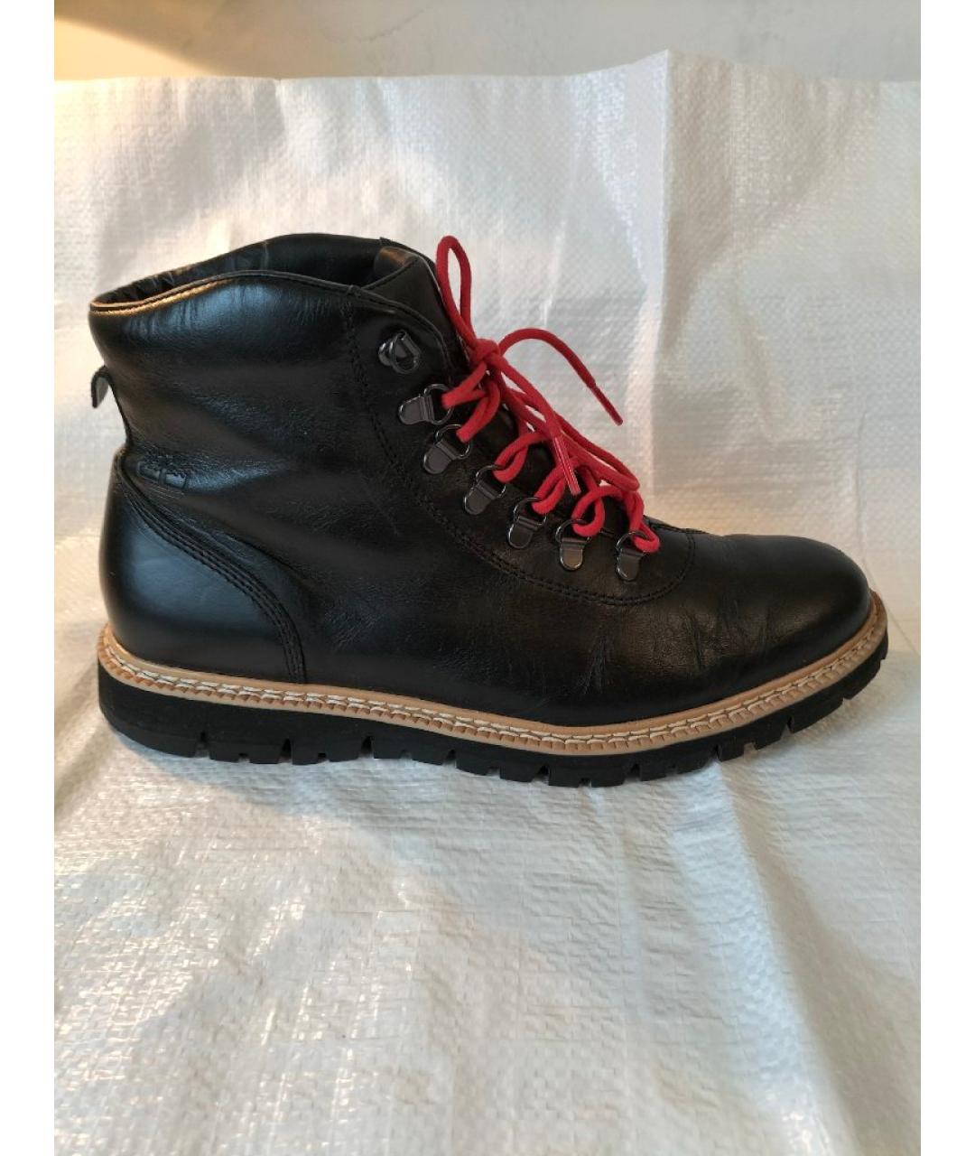 TIMBERLAND Черные кожаные высокие ботинки, фото 5