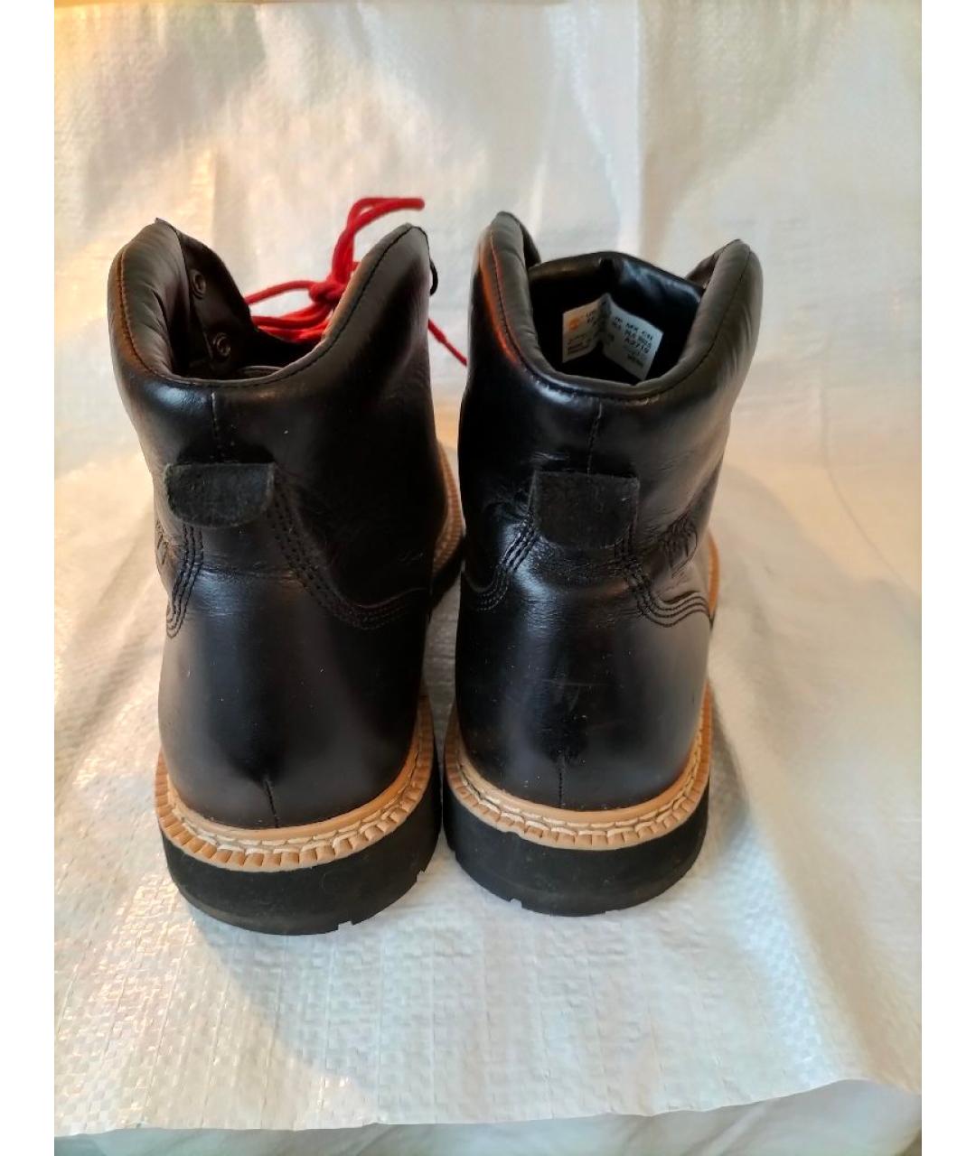 TIMBERLAND Черные кожаные высокие ботинки, фото 4