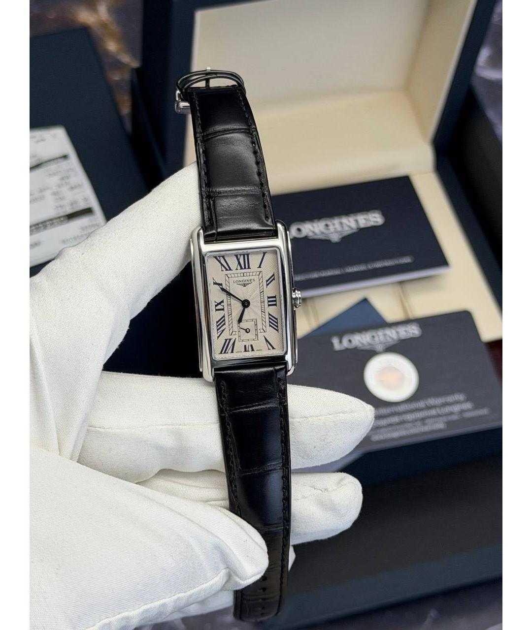 LONGINES Серые металлические часы, фото 2