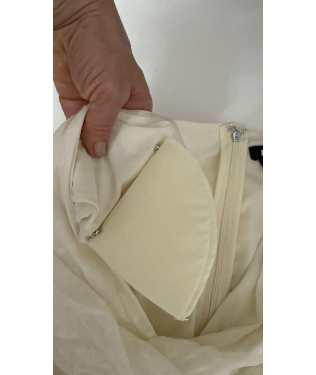 ROTATE Бежевое коктейльное платье, фото 5