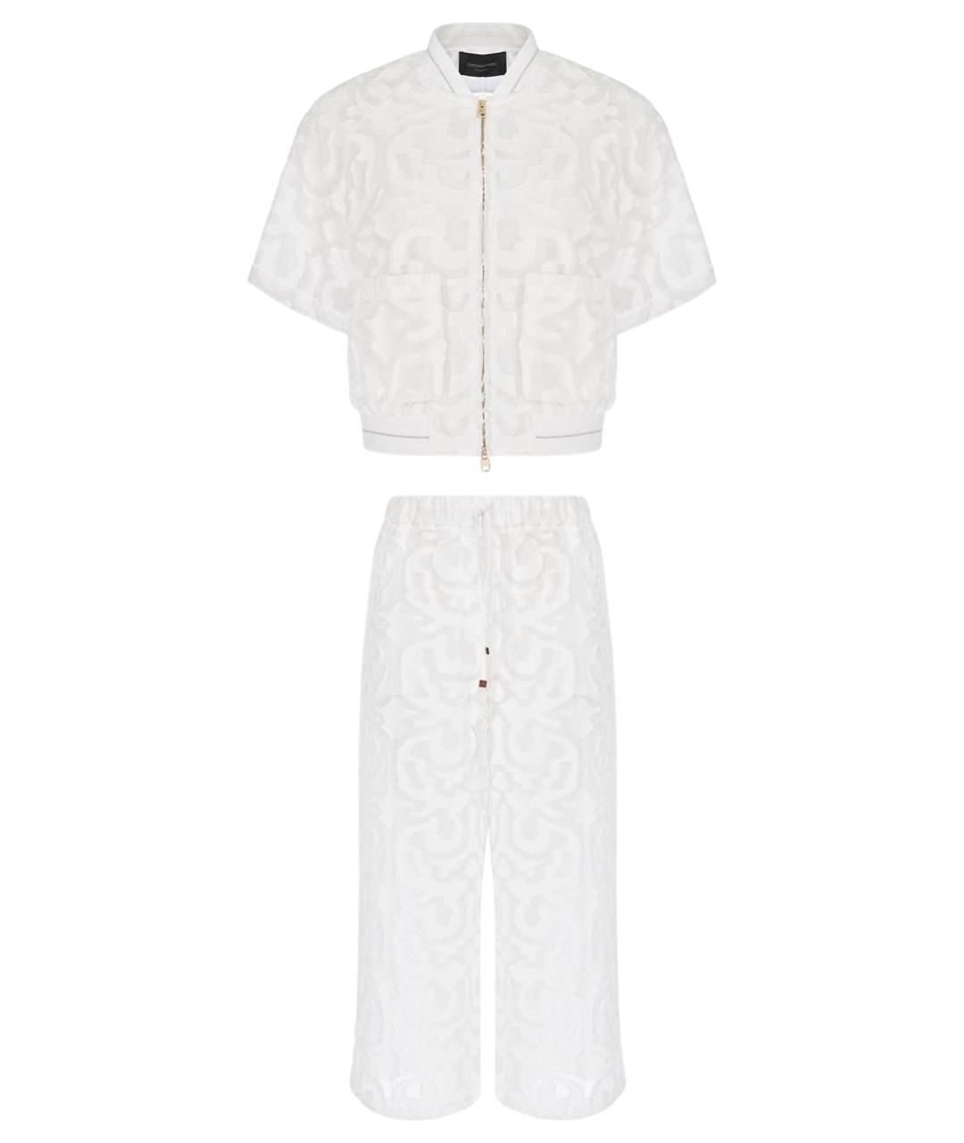 LORENA ANTONIAZZI Белый костюм с брюками, фото 1