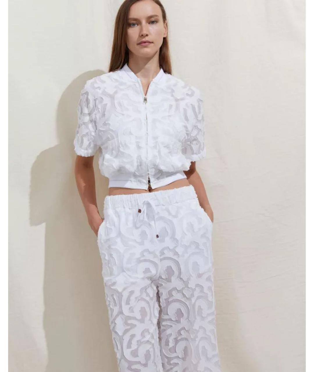 LORENA ANTONIAZZI Белый костюм с брюками, фото 3