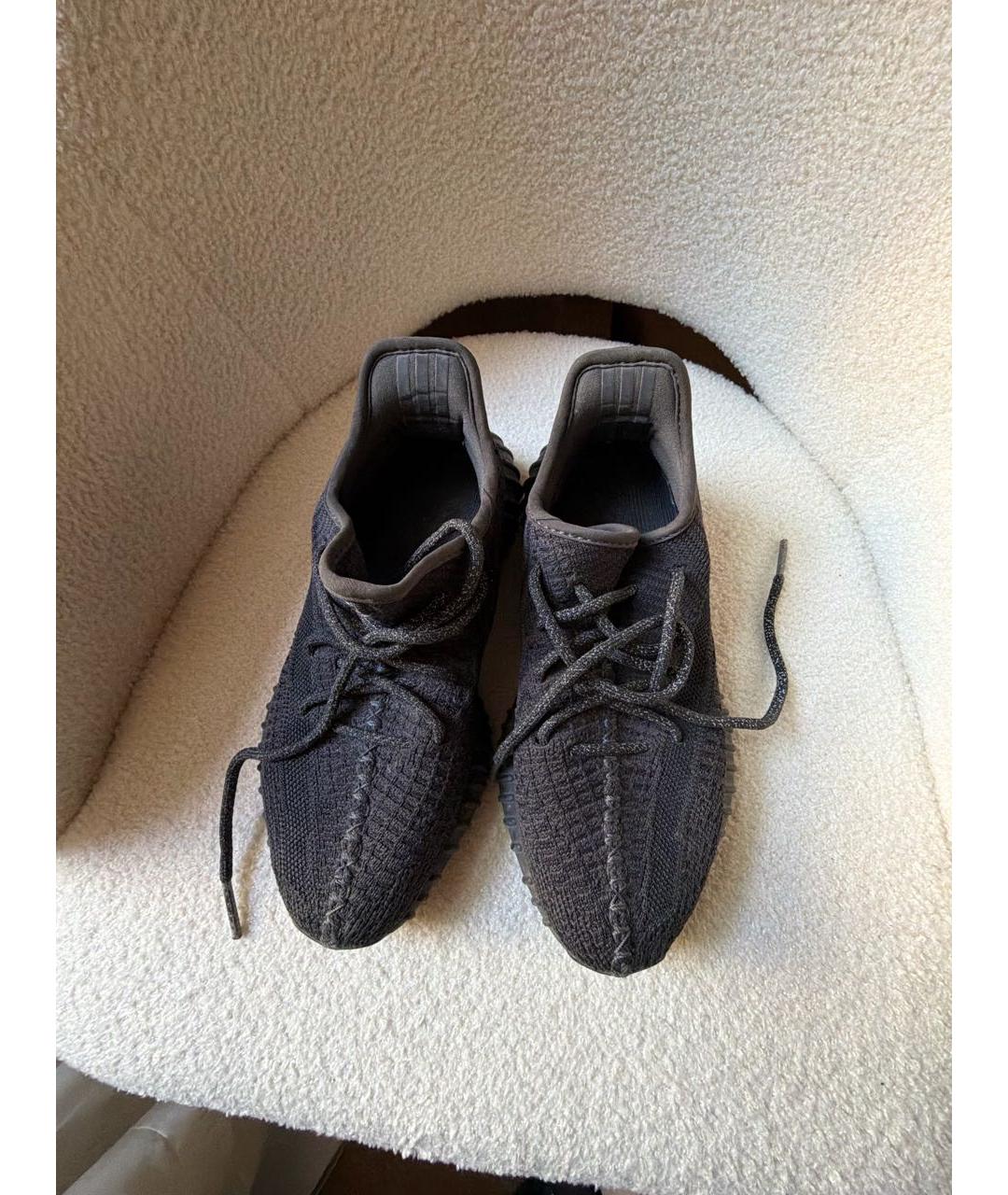 ADIDAS YEEZY Антрацитовые кроссовки, фото 2