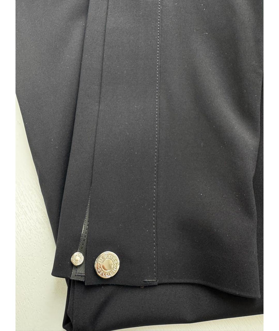 HERMES Черные полиамидовые спортивные брюки и шорты, фото 6