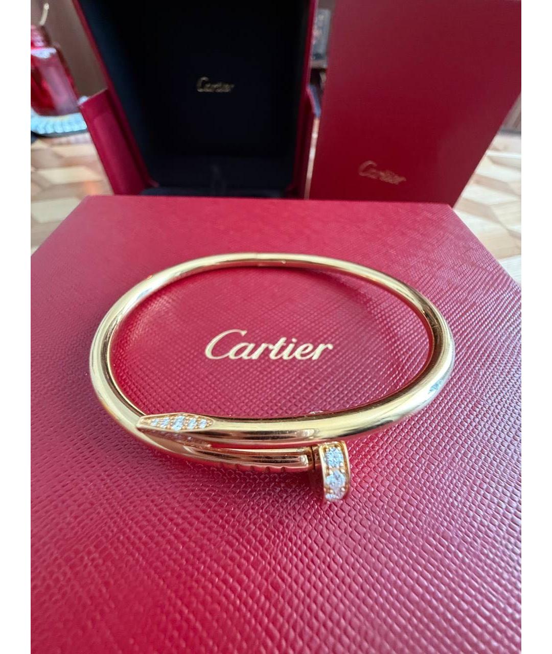 CARTIER Золотой браслет из желтого золота, фото 4