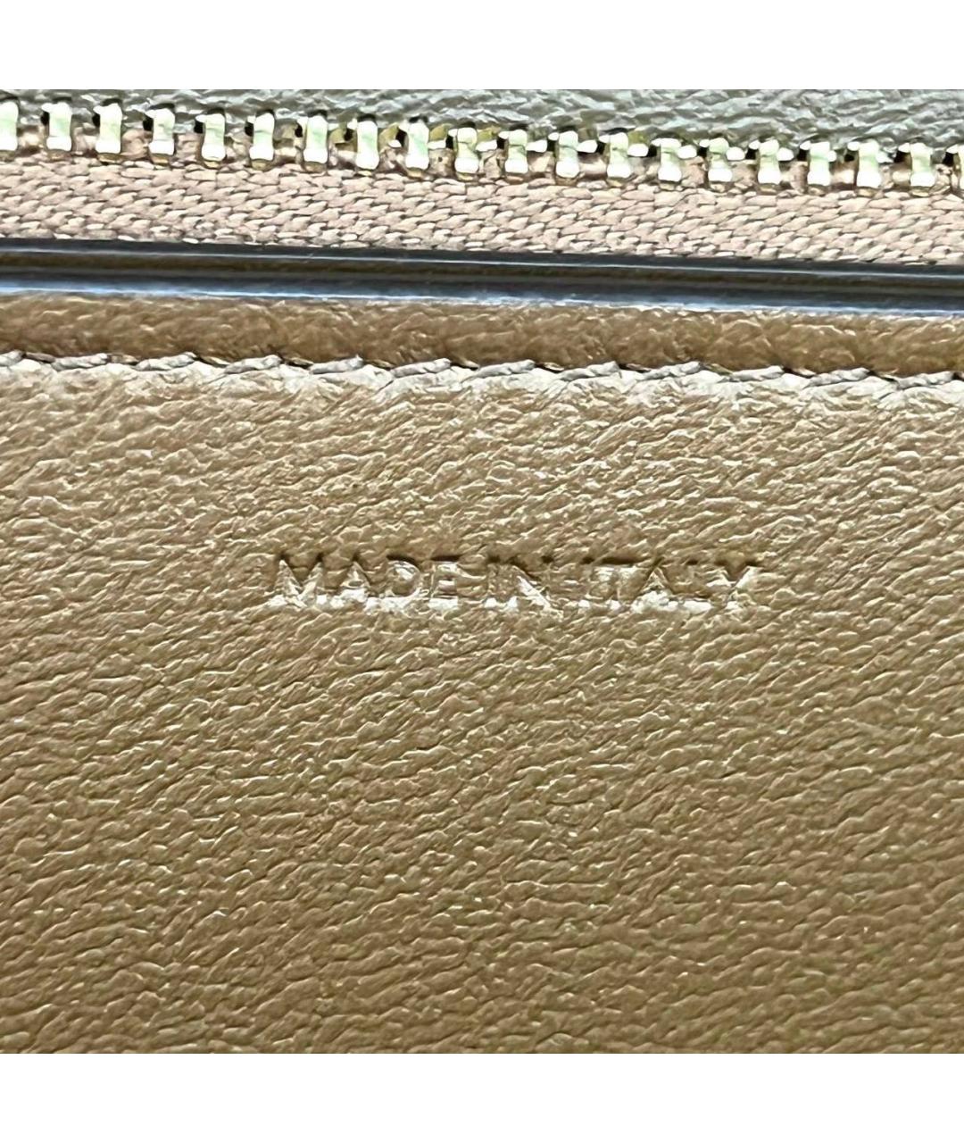 CELINE Коричневая кожаная сумка через плечо, фото 3