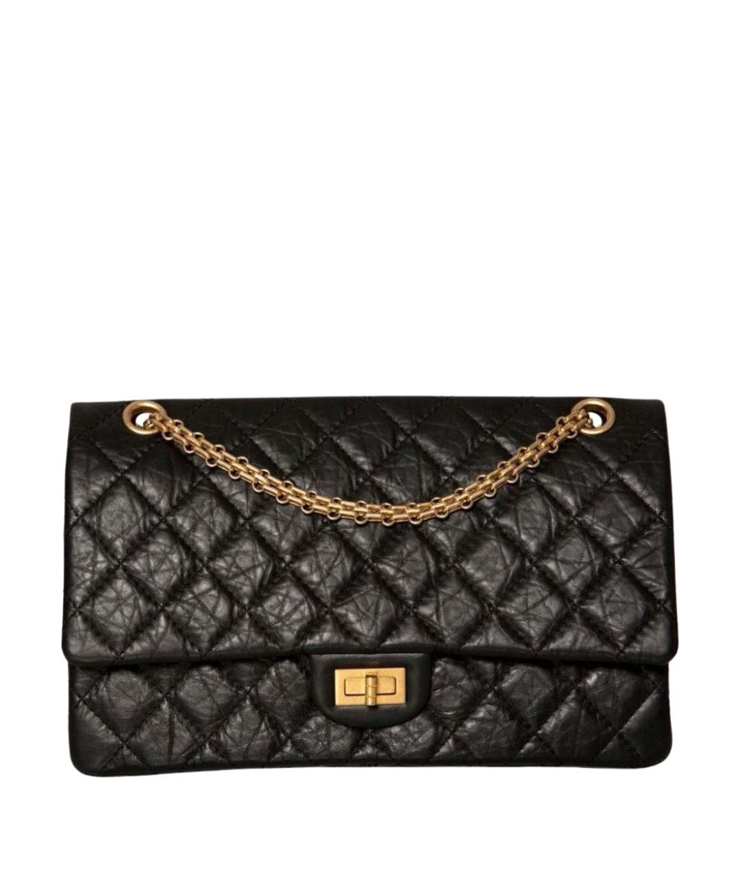 CHANEL Черная кожаная сумка через плечо, фото 1