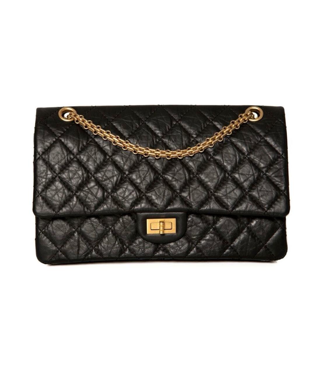 CHANEL Черная кожаная сумка через плечо, фото 9