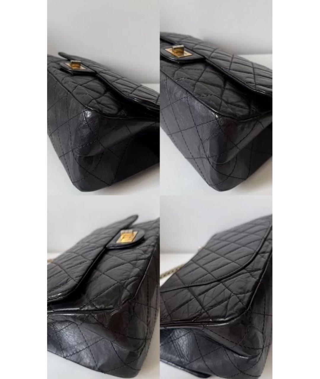CHANEL Черная кожаная сумка через плечо, фото 5