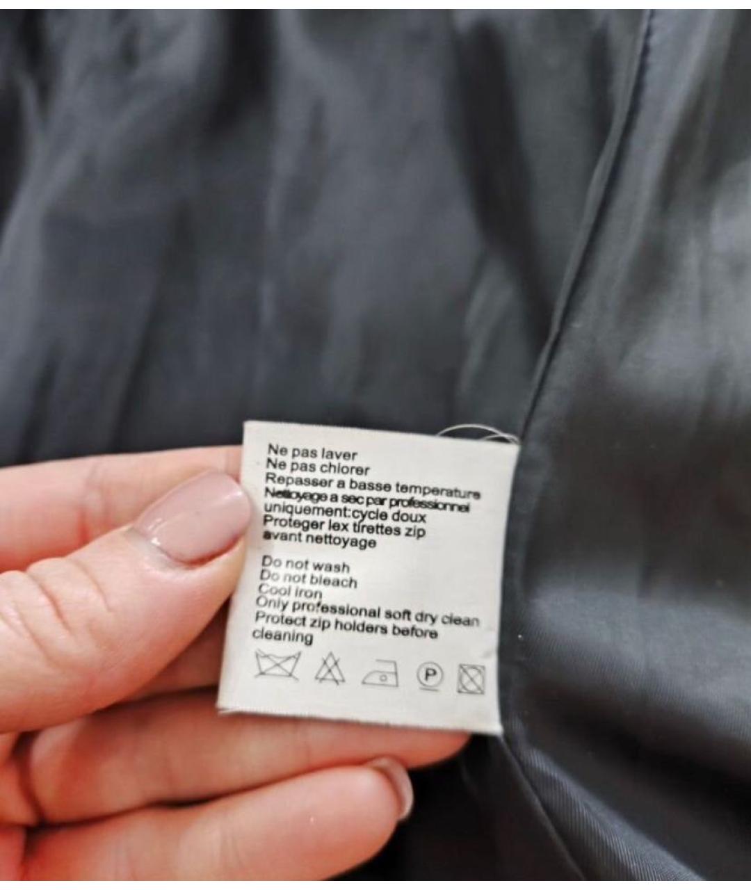 ROBERTO CAVALLI Черный тренч/плащ, фото 5