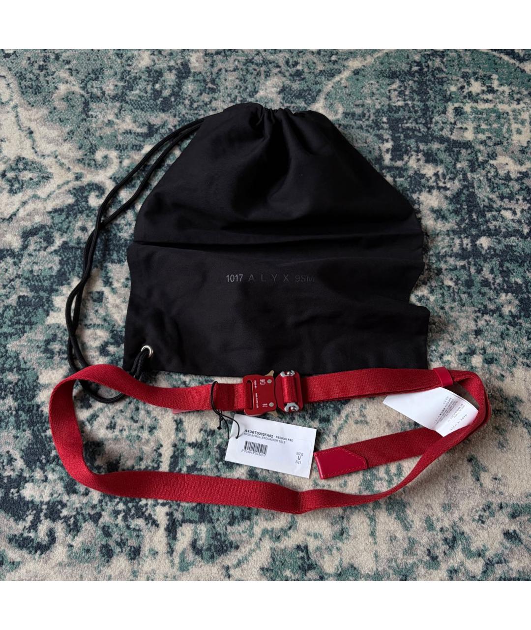 1017 ALYX 9SM Красный ремень, фото 6