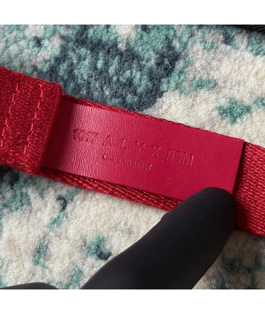 1017 ALYX 9SM Красный ремень, фото 4