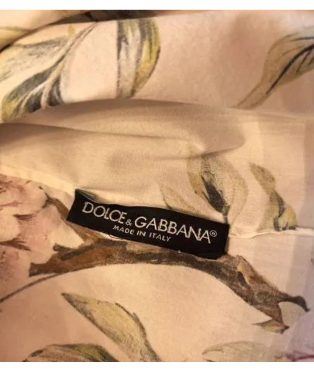 DOLCE&GABBANA Хлопко-эластановая блузы, фото 5