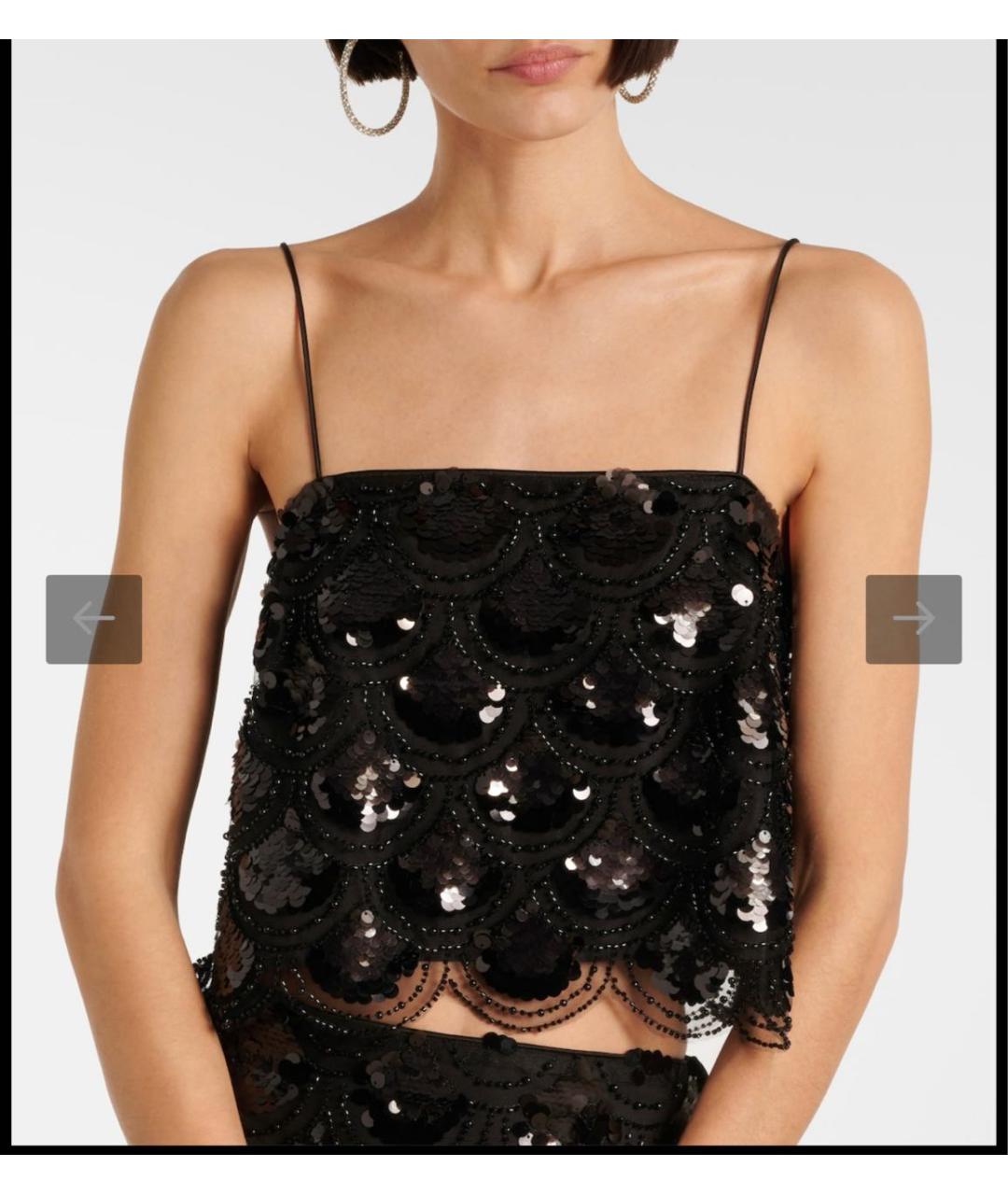 ROTATE Черная блузы, фото 5