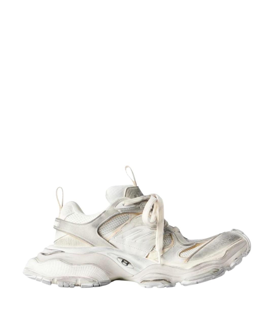 BALENCIAGA Бежевые высокие кроссовки / кеды, фото 1