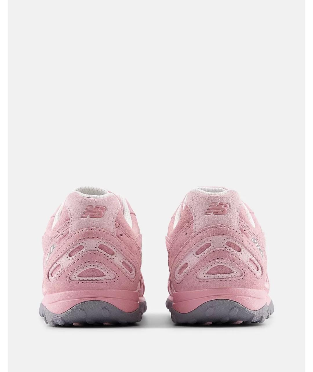 NEW BALANCE Розовые замшевые кроссовки, фото 4