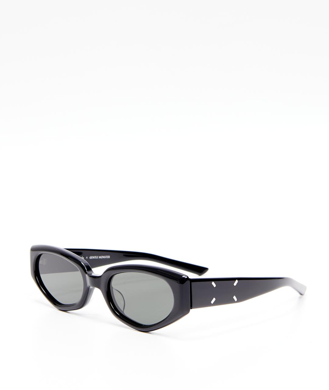 GENTLE MONSTER Черные пластиковые солнцезащитные очки, фото 6