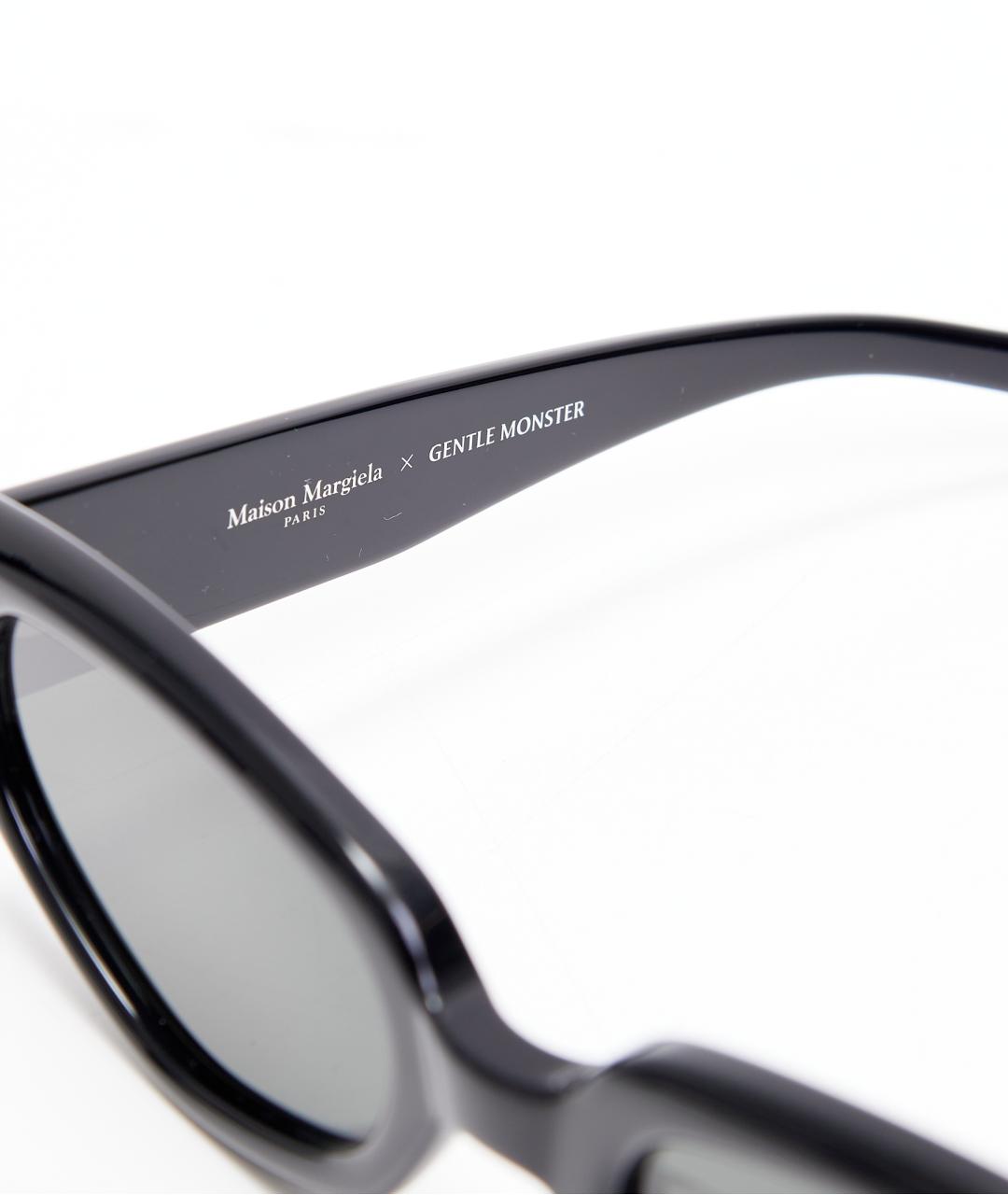 GENTLE MONSTER Черные пластиковые солнцезащитные очки, фото 3