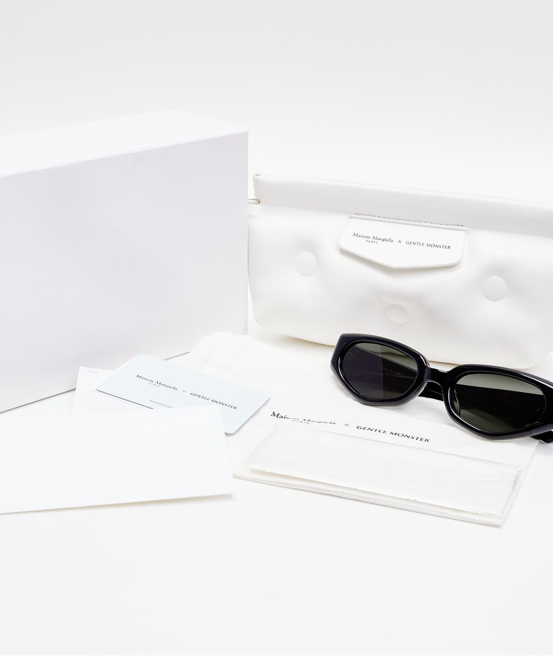 GENTLE MONSTER Черные пластиковые солнцезащитные очки, фото 5