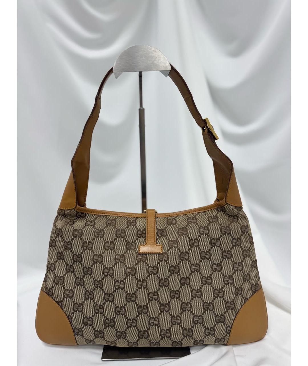 GUCCI Бежевая сумка с короткими ручками, фото 4