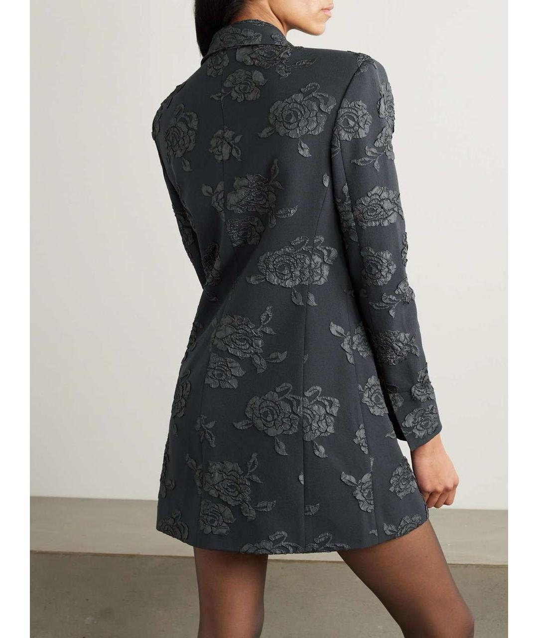 ROTATE Черное коктейльное платье, фото 4