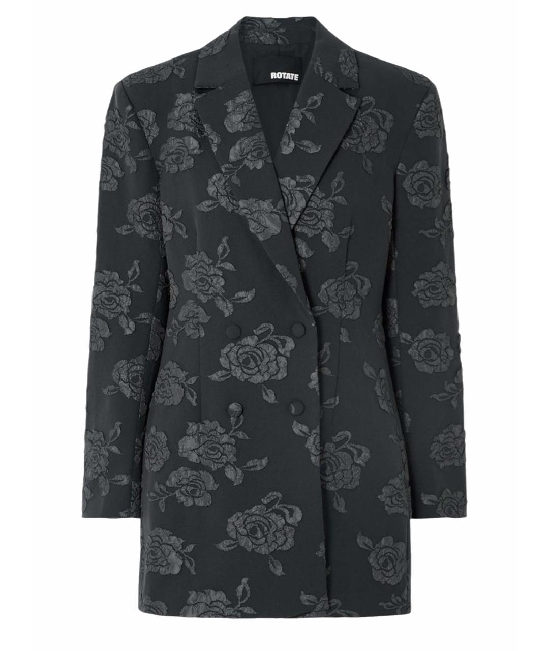 ROTATE Черное коктейльное платье, фото 1