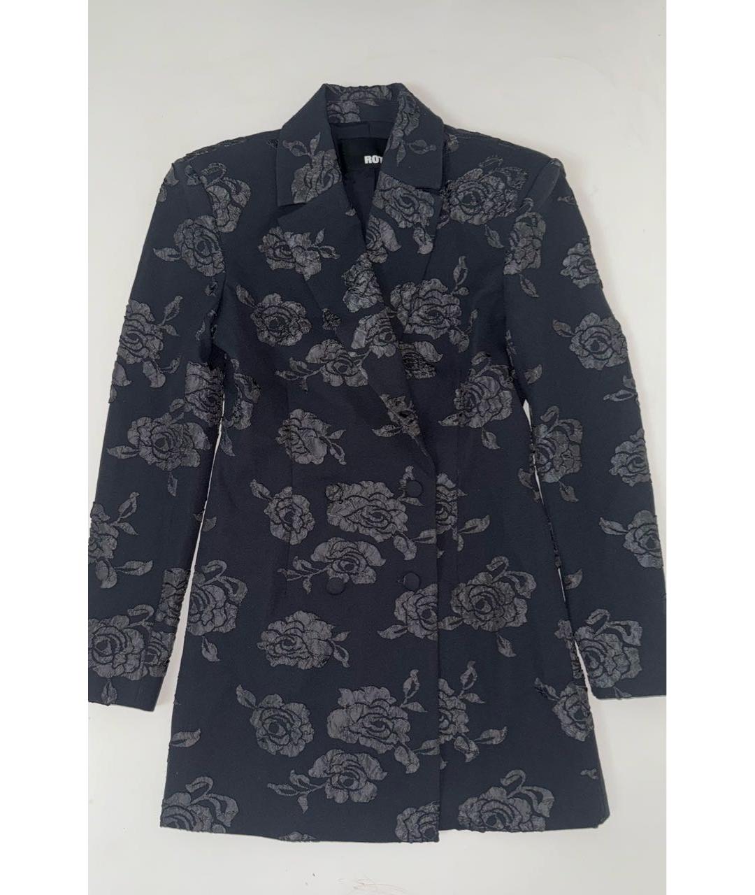 ROTATE Черное коктейльное платье, фото 6