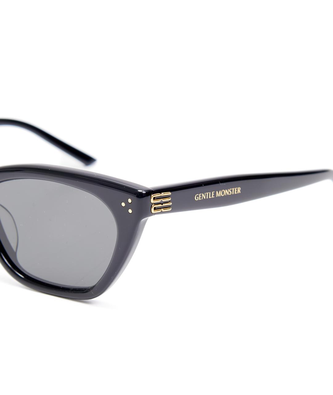 GENTLE MONSTER Черные пластиковые солнцезащитные очки, фото 2
