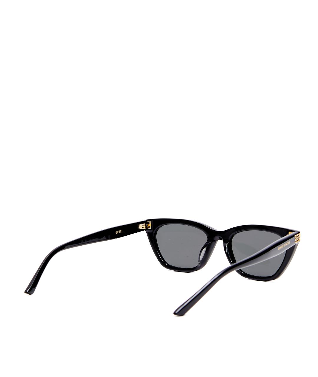 GENTLE MONSTER Черные пластиковые солнцезащитные очки, фото 3