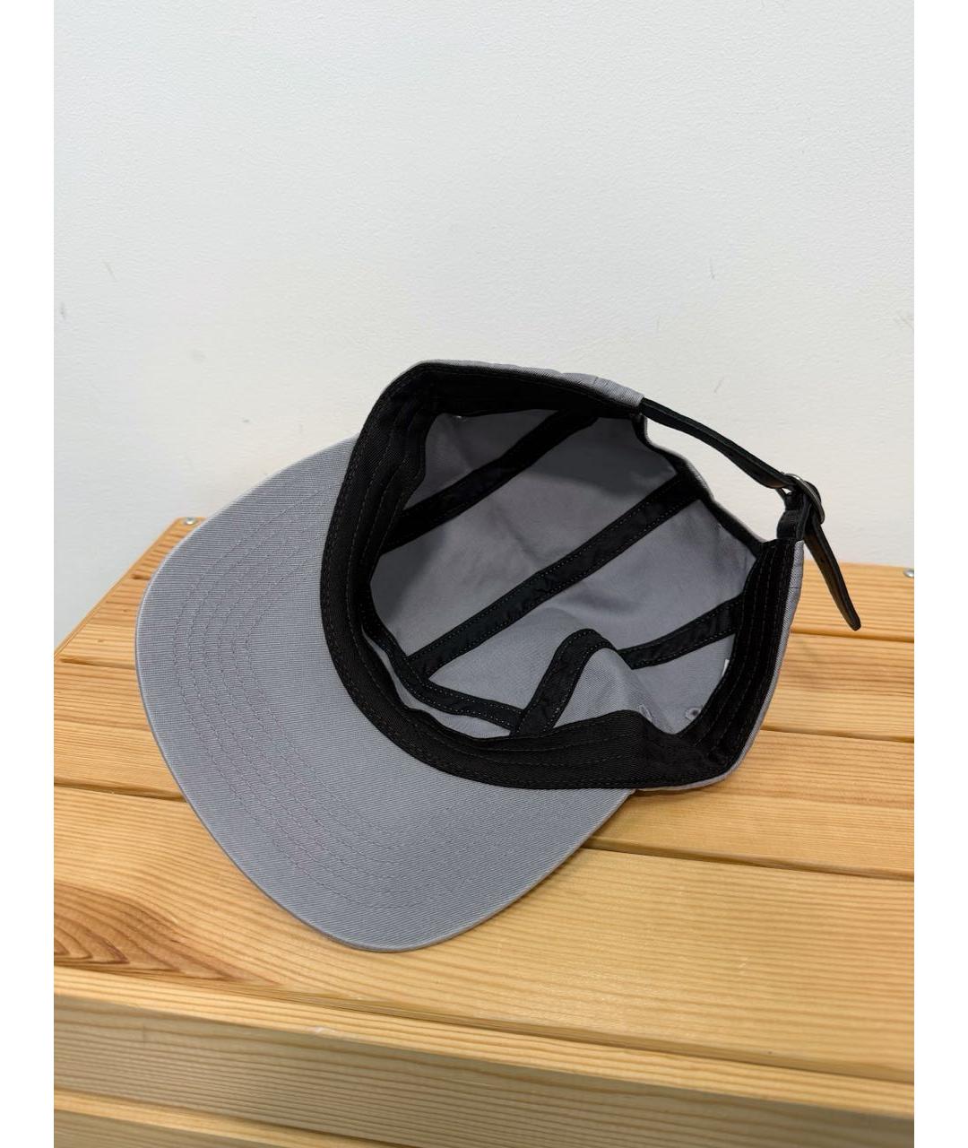 SUPREME Серая хлопковая кепка/бейсболка, фото 4