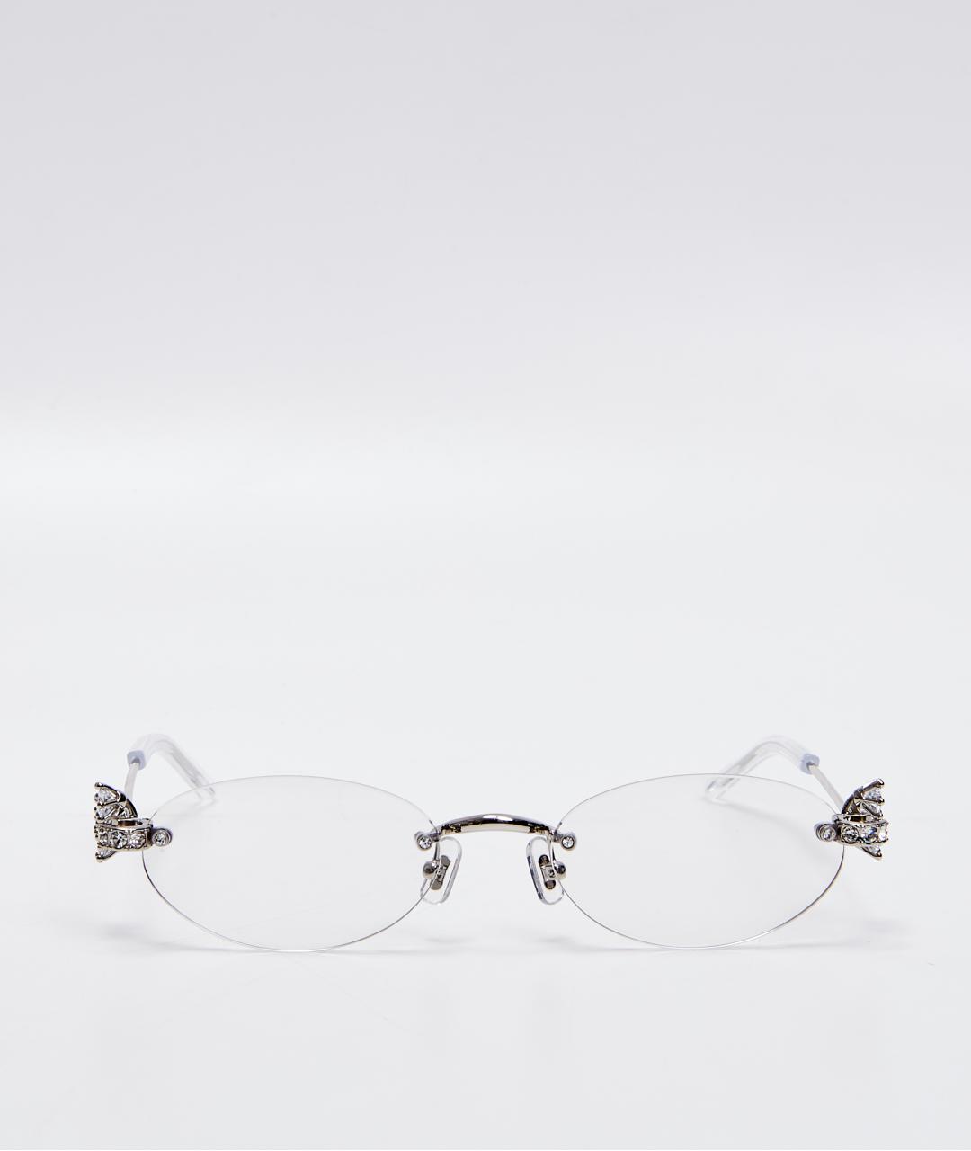 GENTLE MONSTER Серебряные металлические солнцезащитные очки, фото 5