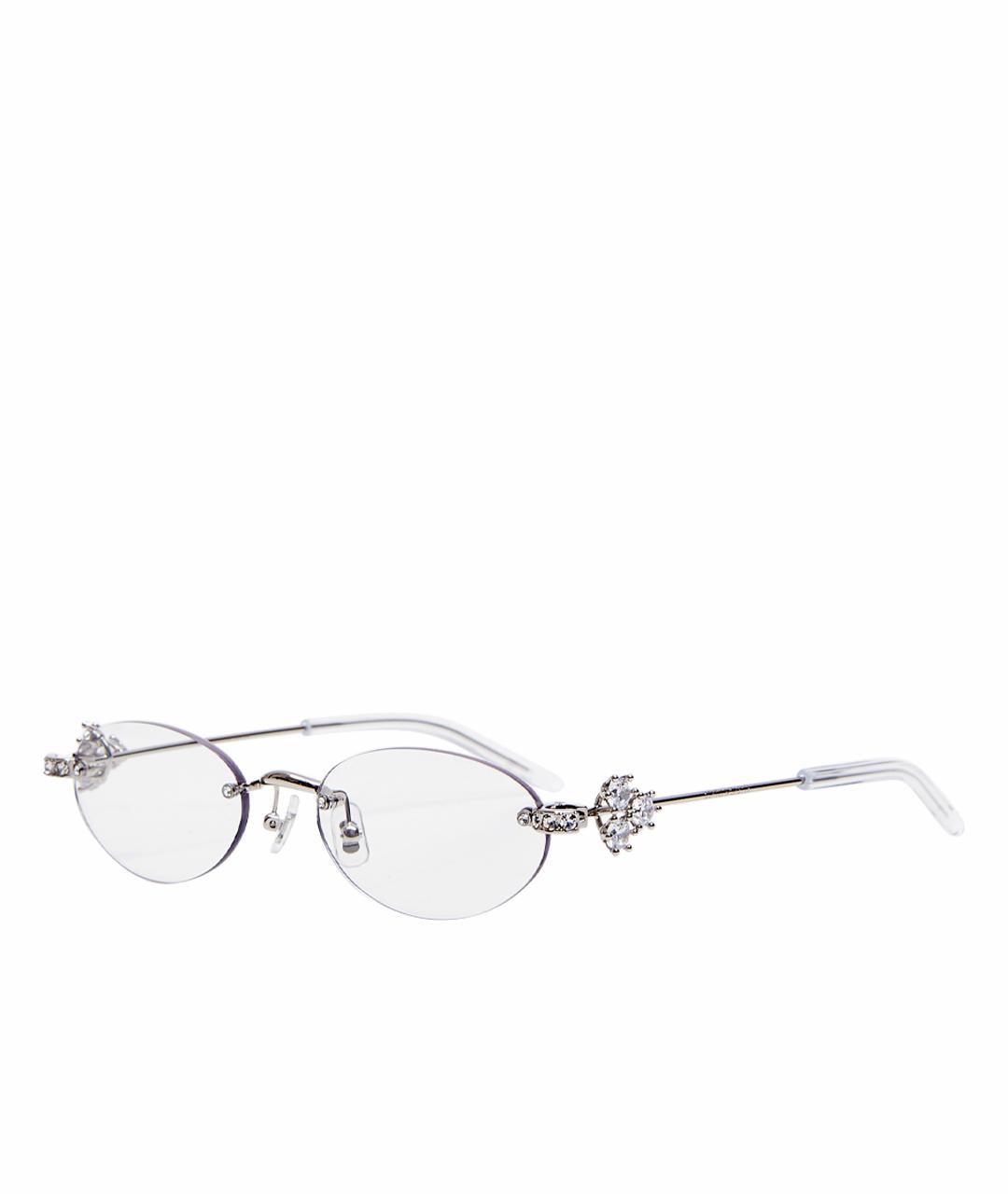 GENTLE MONSTER Серебряные металлические солнцезащитные очки, фото 1