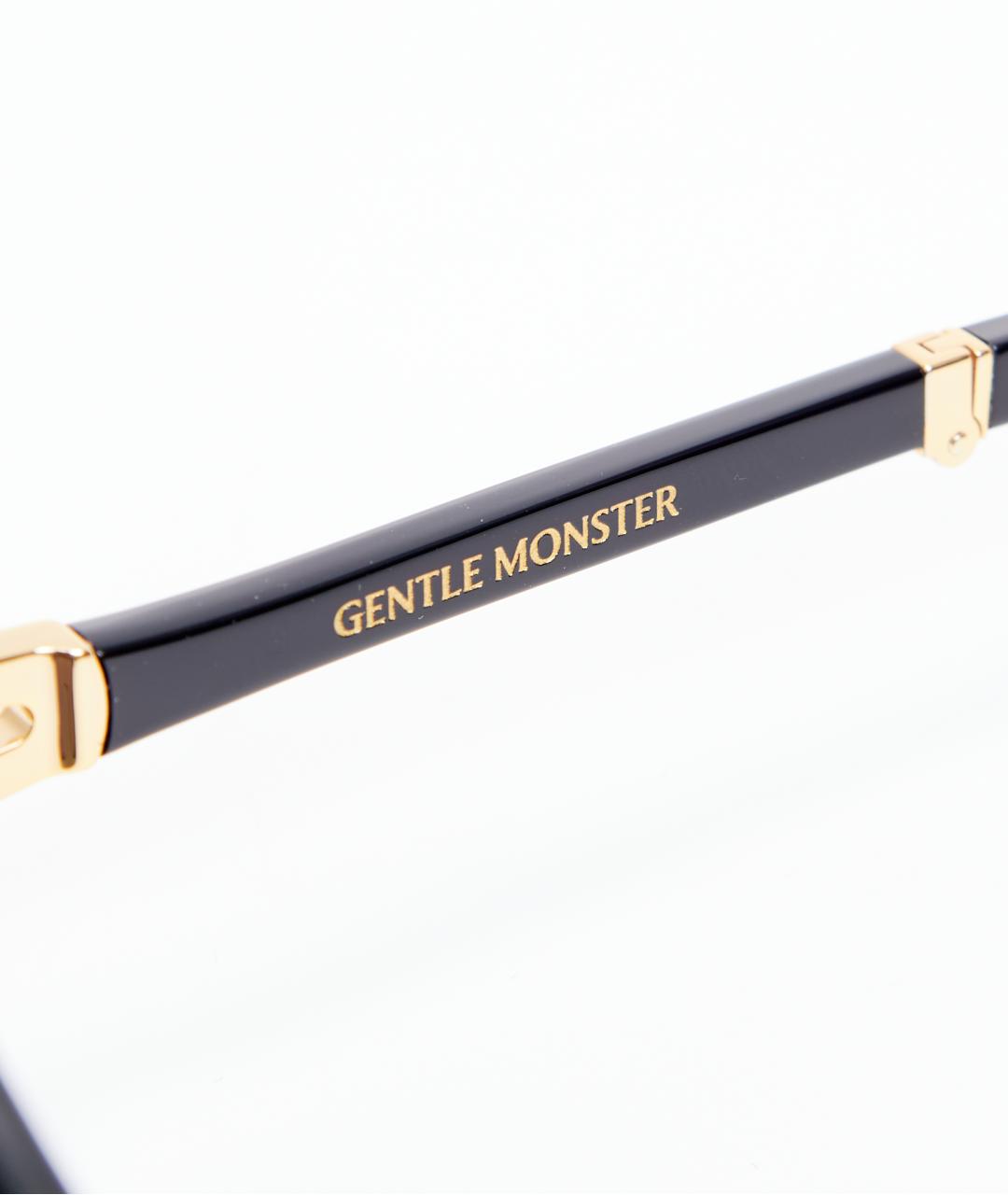 GENTLE MONSTER Черные пластиковые солнцезащитные очки, фото 5