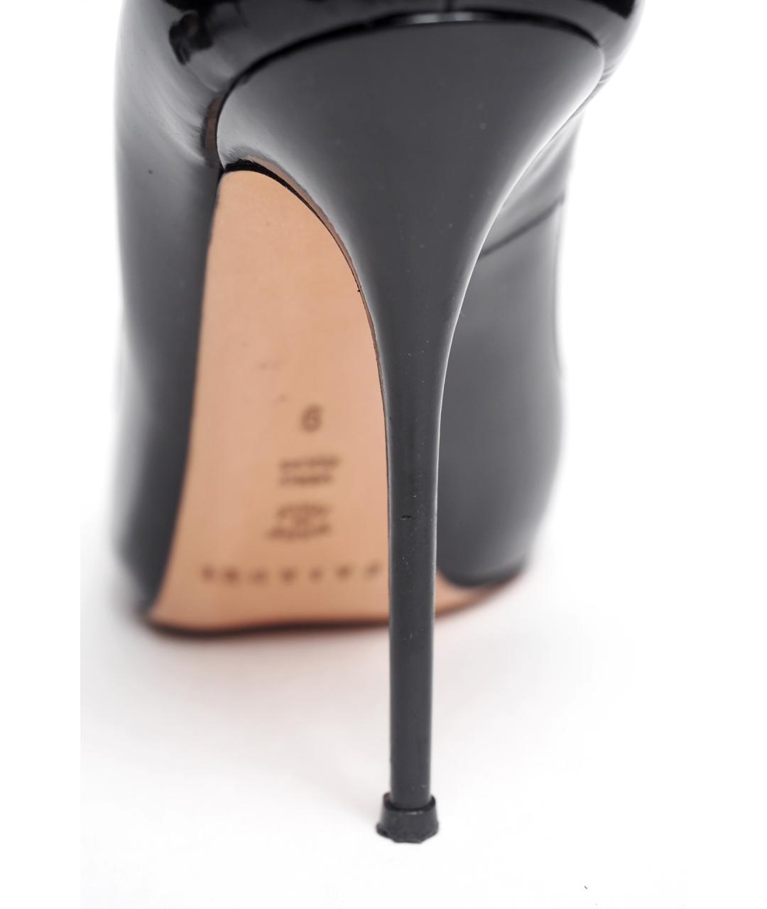 CASADEI Черные туфли из лакированной кожи, фото 4