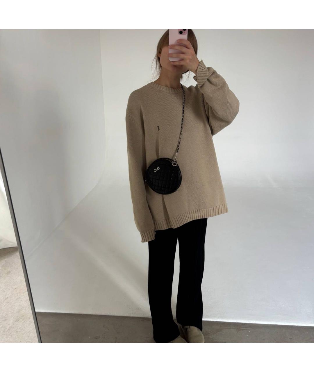 DOLCE&GABBANA Черная кожаная сумка через плечо, фото 4