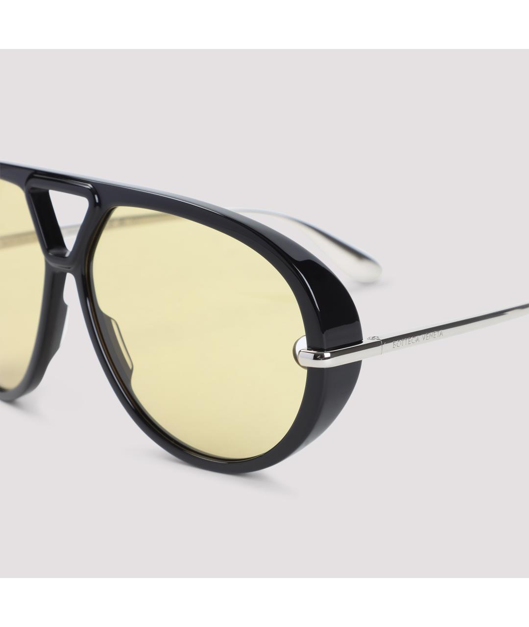 BOTTEGA VENETA Мульти металлические солнцезащитные очки, фото 3