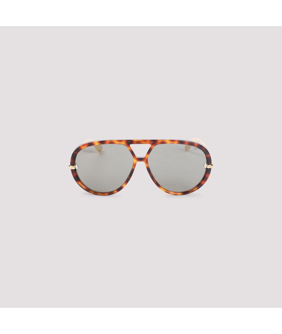 BOTTEGA VENETA Мульти металлические солнцезащитные очки, фото 2