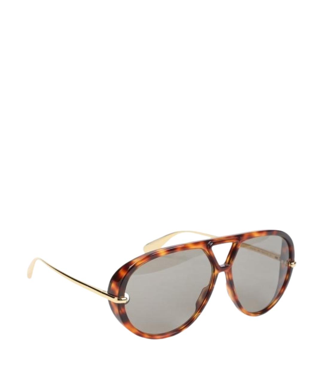 BOTTEGA VENETA Мульти металлические солнцезащитные очки, фото 1