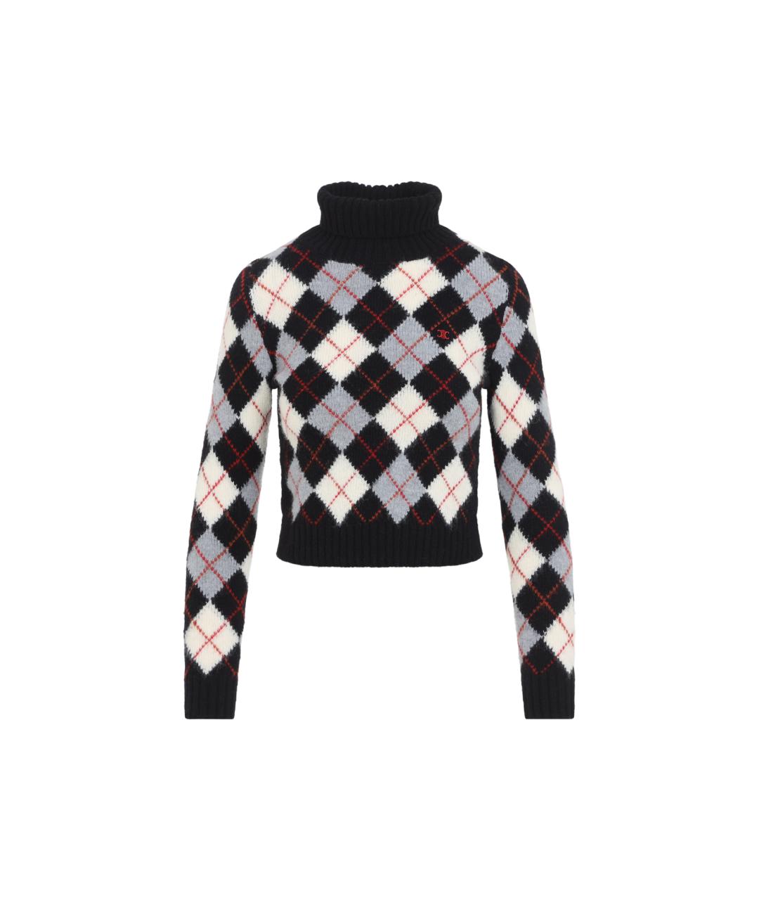 CELINE Мульти шерстяной джемпер / свитер, фото 1