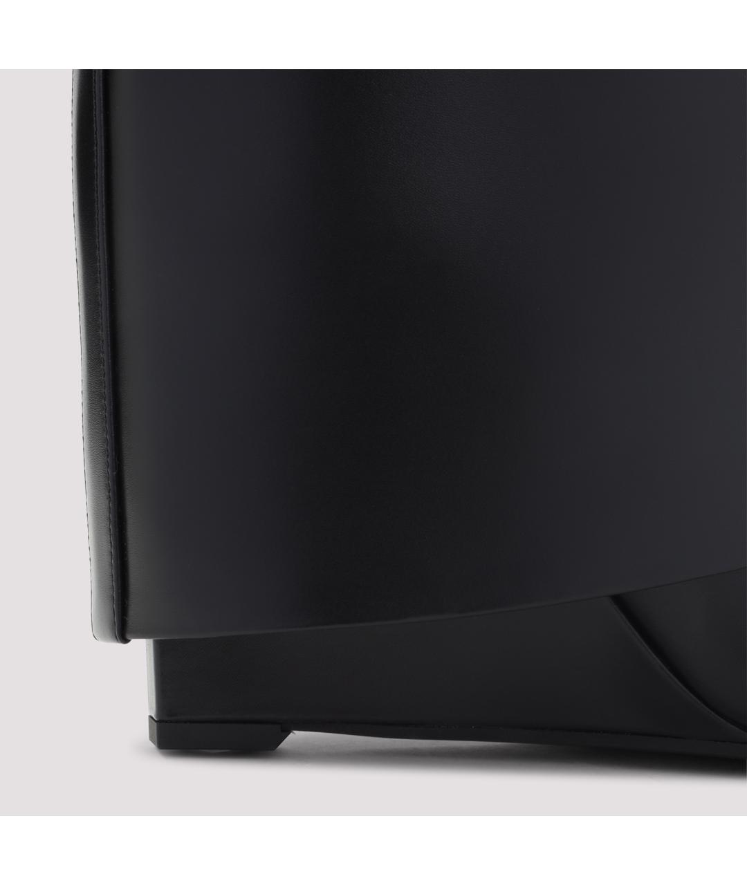 GIVENCHY Черные кожаные сапоги, фото 4