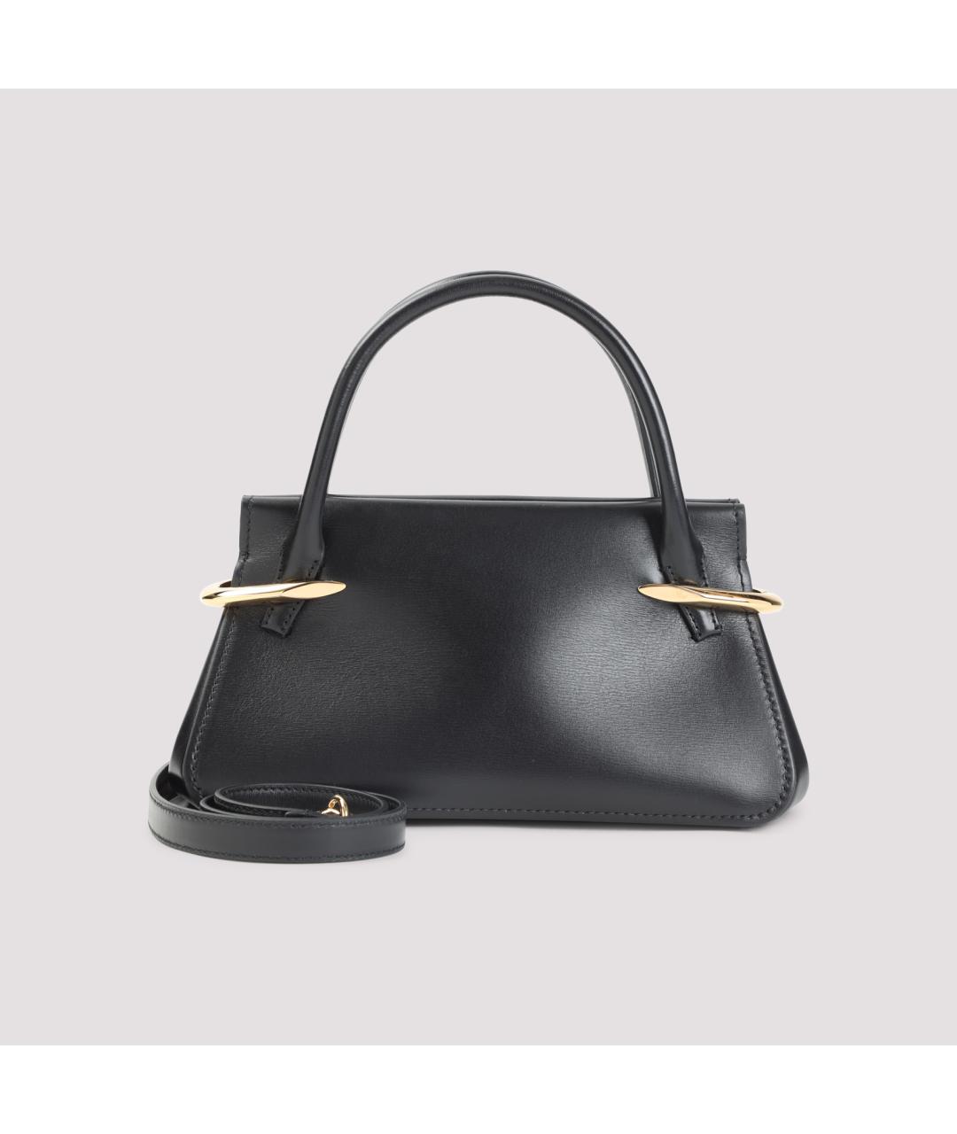 GIVENCHY Черная кожаная сумка тоут, фото 3