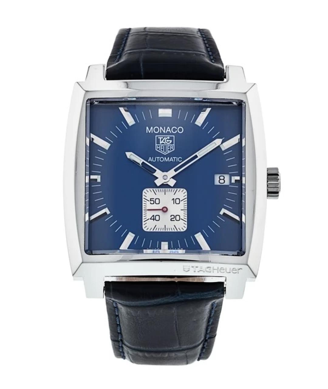 TAG HEUER Синие металлические часы, фото 1