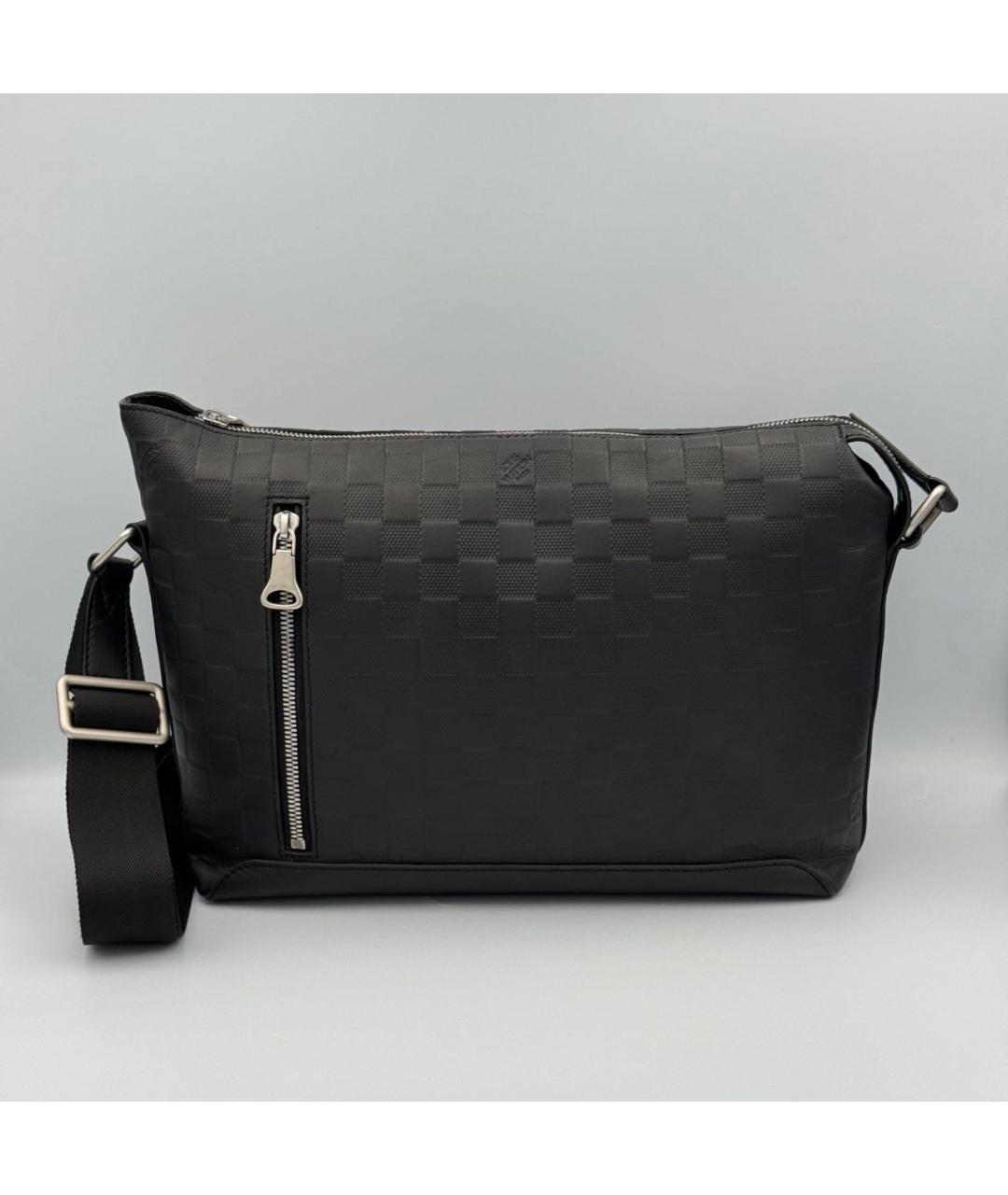 LOUIS VUITTON Черная сумка на плечо, фото 4