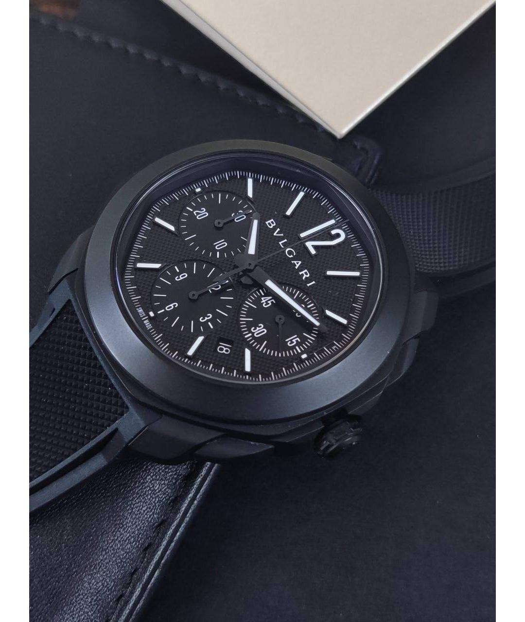 CHOPARD Черные металлические часы, фото 5