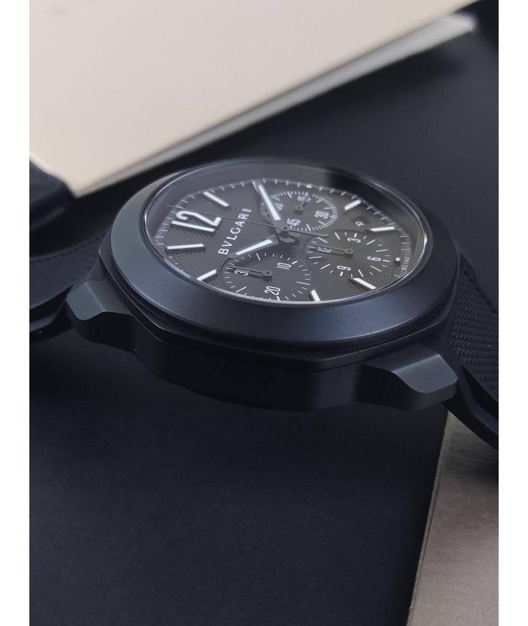 CHOPARD Черные металлические часы, фото 3