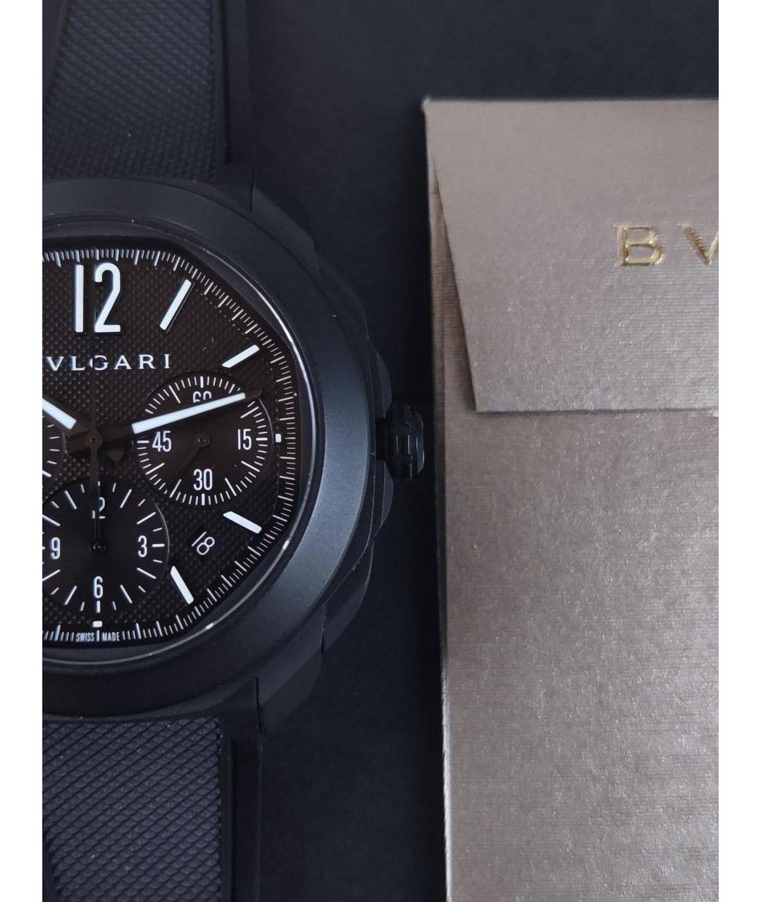 CHOPARD Черные металлические часы, фото 6