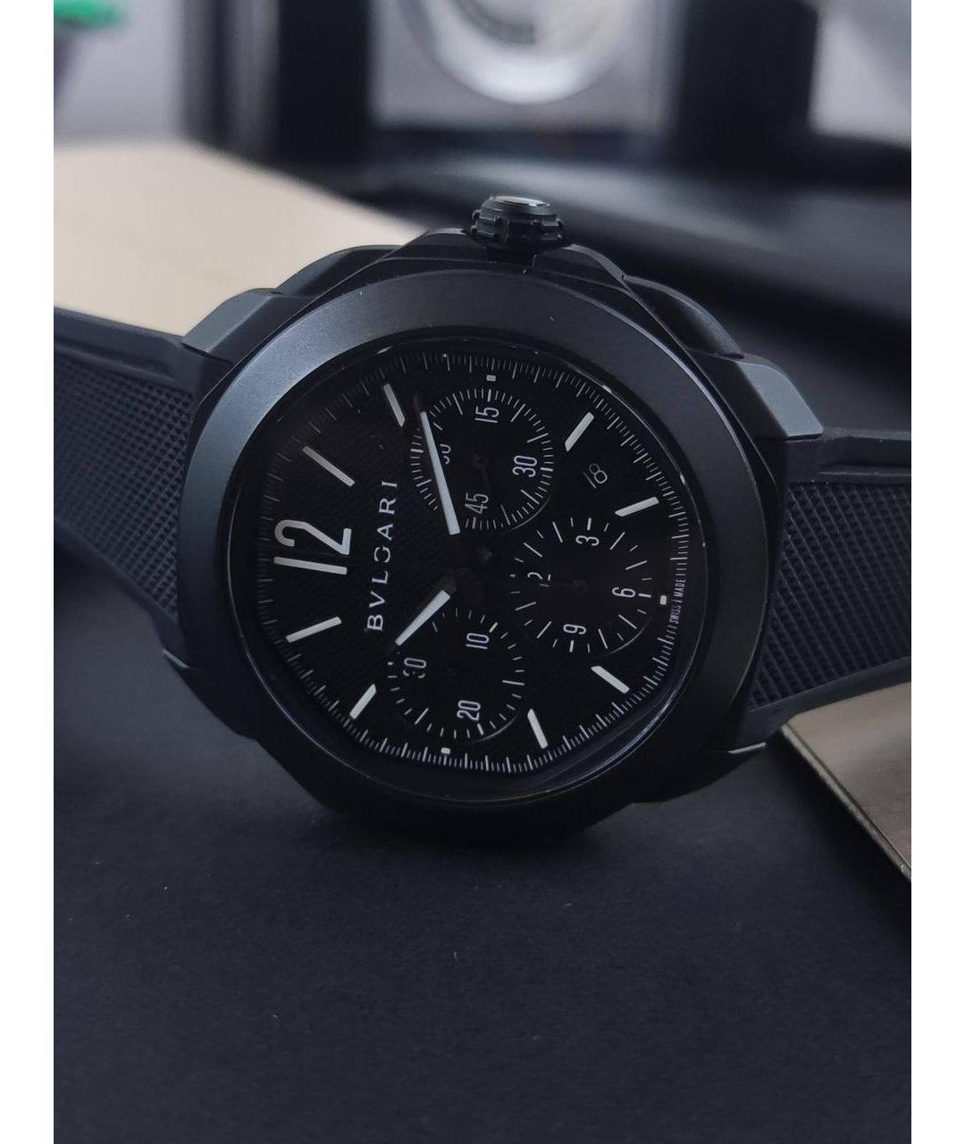 CHOPARD Черные металлические часы, фото 7