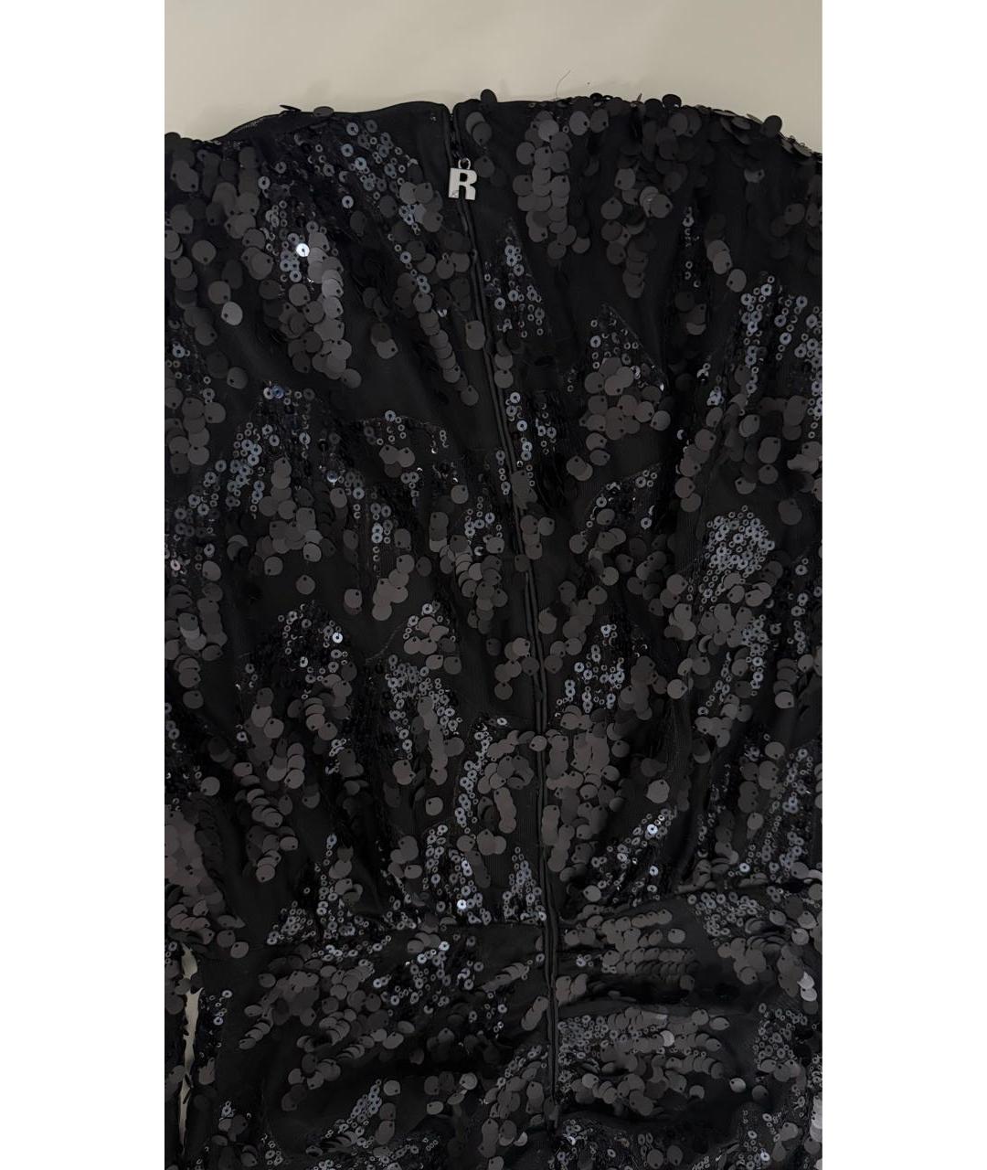 ROTATE Черное коктейльное платье, фото 7