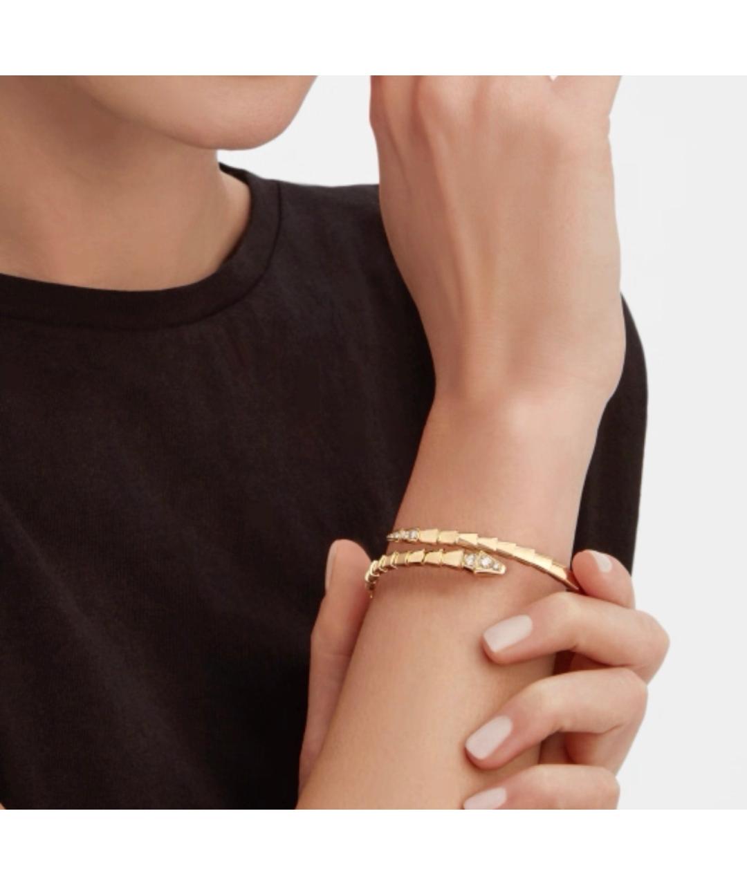 BVLGARI Золотой браслет из желтого золота, фото 3