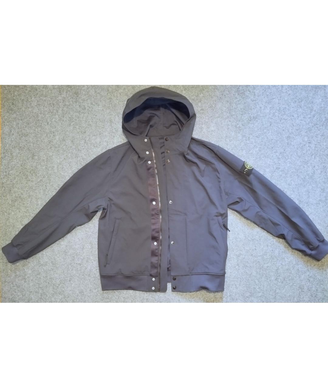 STONE ISLAND Темно-синяя куртка, фото 6